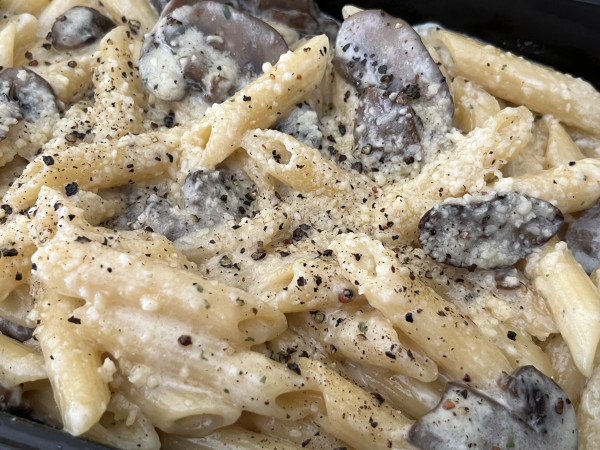 Penne Truffle Oil & Mushrooms-ARTIPASTA Italian Food-Austin