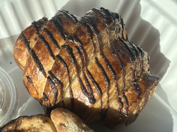 Chocolate Croissant-Nectarine-Dripping Springs