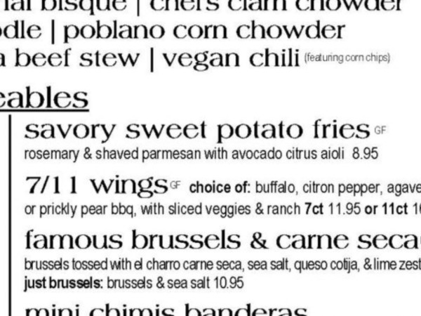 Savory Sweet Potato Fries-The Monica-Tucson