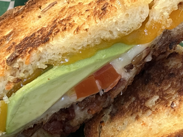 Double Decker Grilled Cheese-Gourmet Girls Gluten Free Bakery/Bistro-Tucson