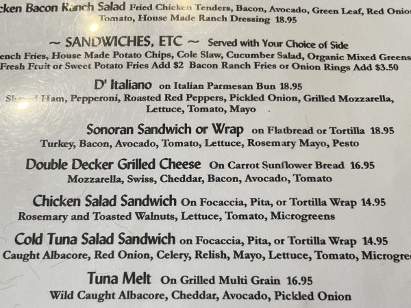 Double Decker Grilled Cheese-Gourmet Girls Gluten Free Bakery/Bistro-Tucson