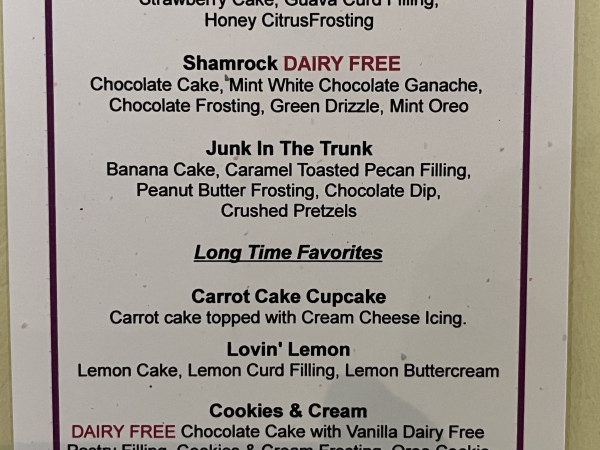 Junk In The Trunk Cupcake-Gourmet Girls Gluten Free Bakery/Bistro-Tucson