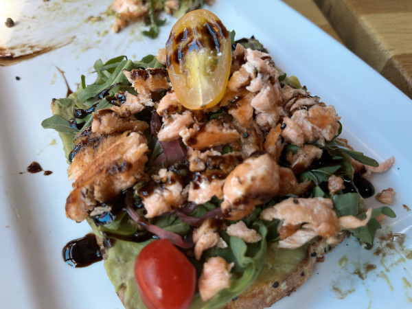 Salmon Citrón Toast-The Monica-Tucson