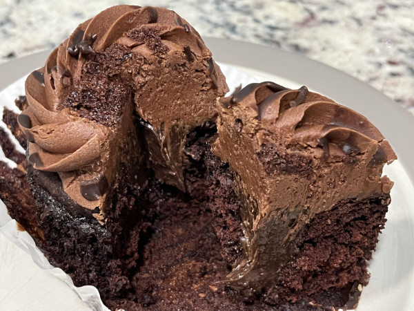Death By Chocolate Cupcake-Gourmet Girls Gluten Free Bakery/Bistro-Tucson