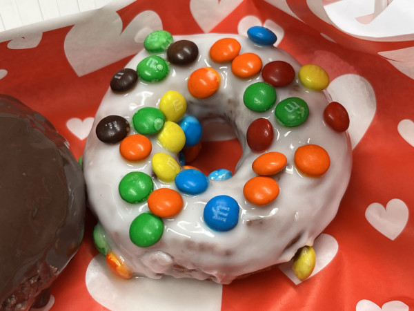 M&M Donut-Blissful Buns 100% Dedicated Gluten-Free Bakery-Austin