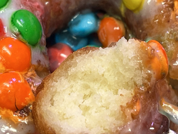 M&M Donut-Blissful Buns 100% Dedicated Gluten-Free Bakery-Austin