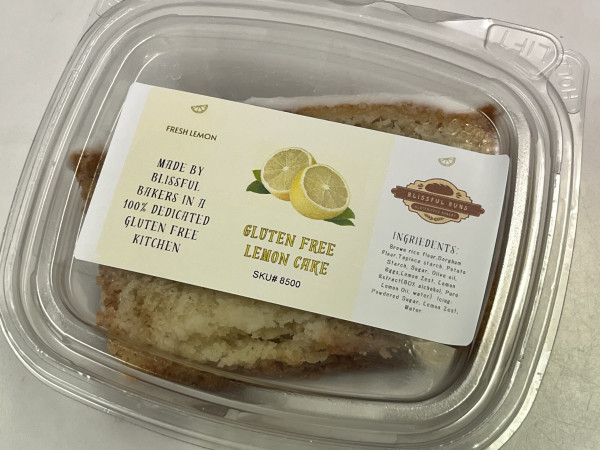 Glazed Lemon Bread Slice-Blissful Buns 100% Dedicated Gluten-Free Bakery-Austin