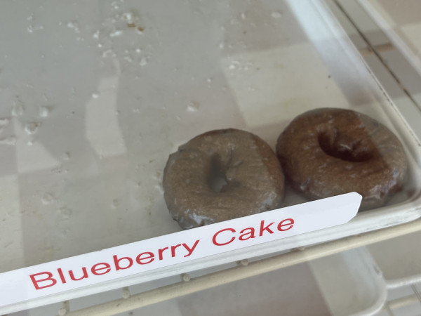 Blueberry Cake Donut-Donut Palace-Junction