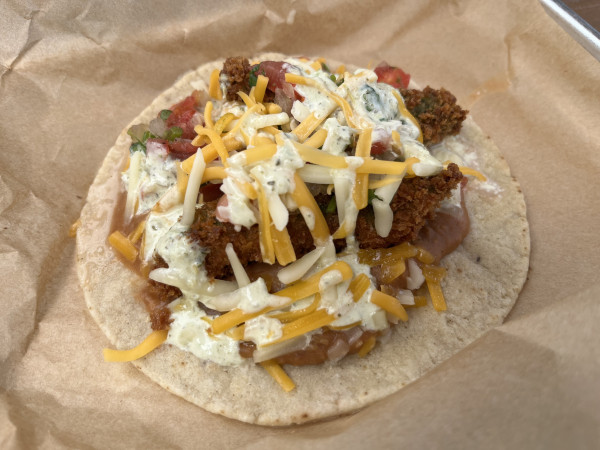 Fried Avocado Taco-Torchy's Tacos-Austin