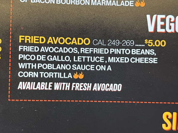Fried Avocado Taco-Torchy's Tacos-Austin