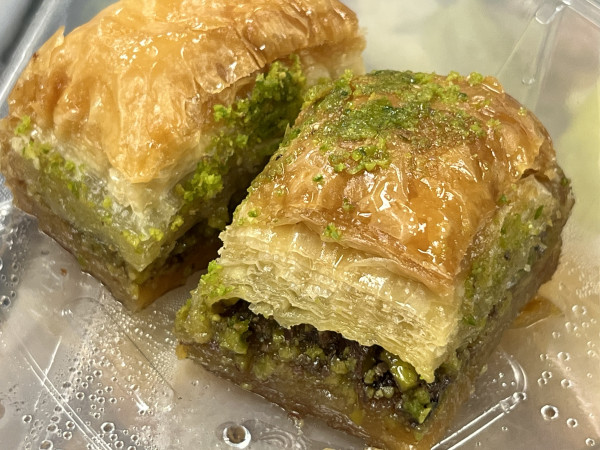 Traditional Handmade Baklava-Shishman Halal Mediterranean-Austin