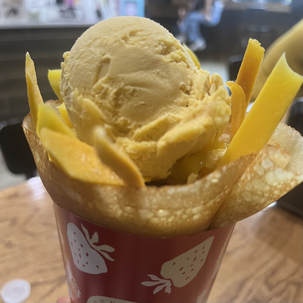 GF Mango Deluxe-T-Swirl Crêpe-Frisco