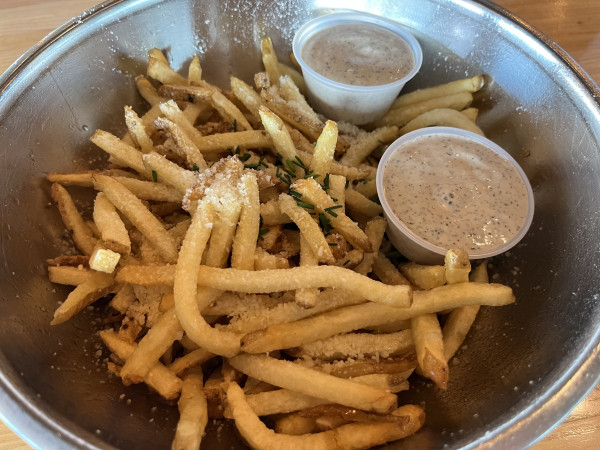 Parmesan Truffle Fries-Hopdoddy Burger Bar-Plano