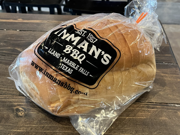 Fresh Baked Bread-Inman's BBQ-Llano