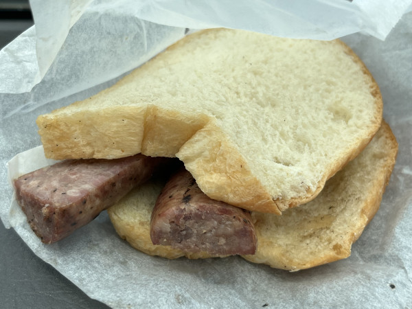 Sausage Wrap-Inman's BBQ-Llano