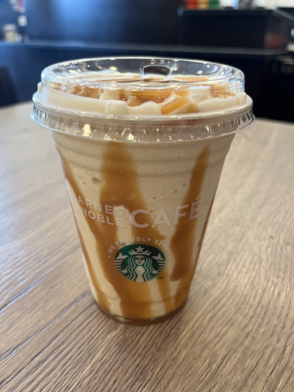 Caramel Frappuccino-Starbucks at Barnes & Noble-Tyler