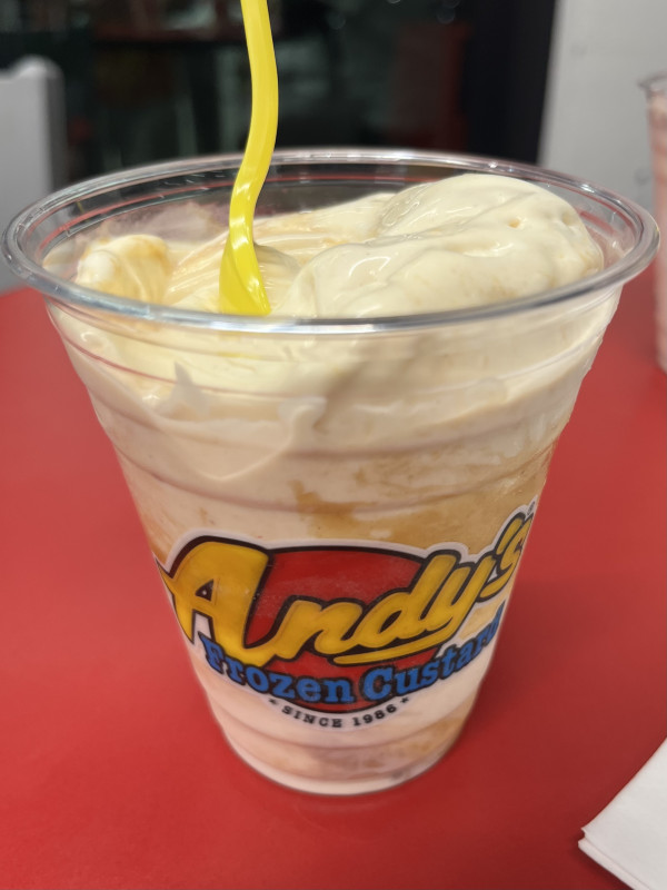 Vanilla Frozen Custard-Andy's Frozen Custard-Tyler