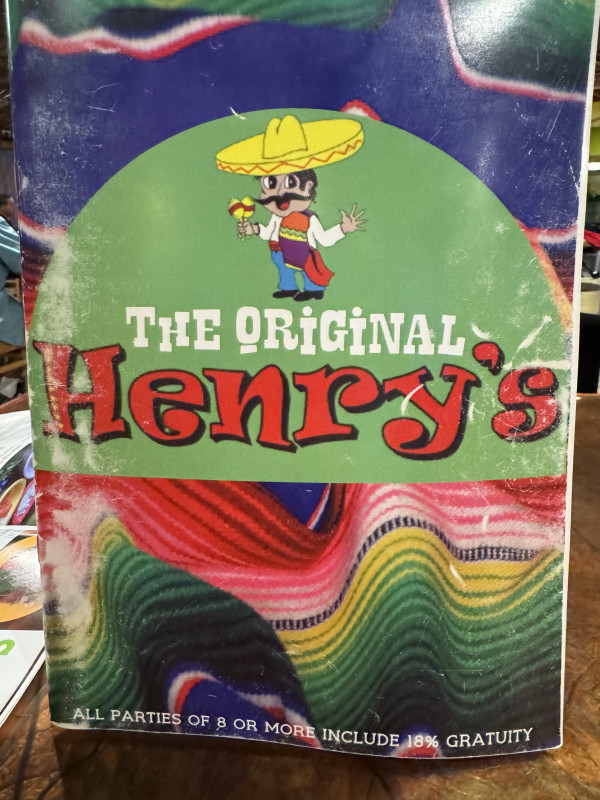 Rosita Special - cheese enchiladas and taco-The Original Henry's-San Angelo