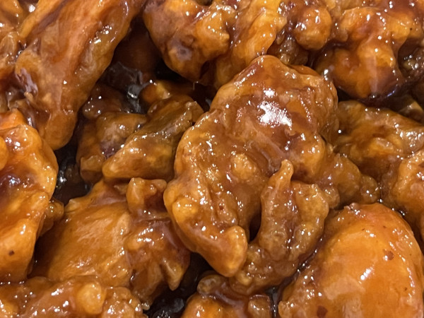Orange Chicken-China House Restaurant-Austin
