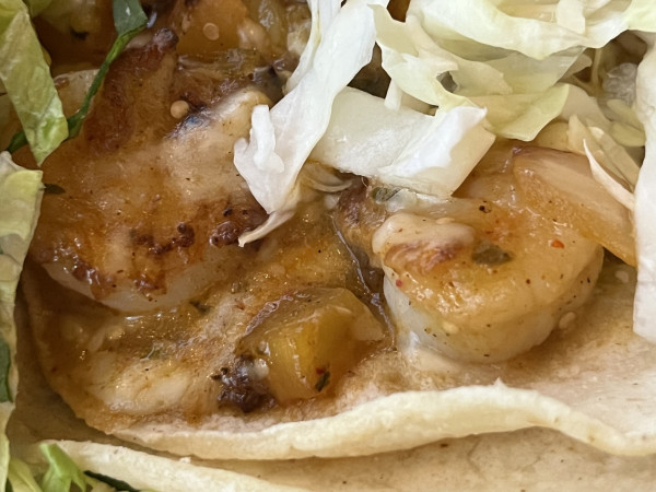 Pico de Piña Shrimp Tacos-Maudie's Hacienda-Austin
