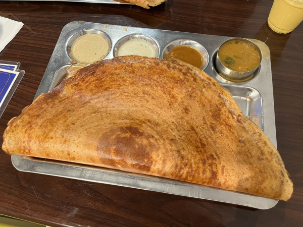 Gun Powder Dosa-Desilicious Cafe - Indian Pure Vegetarian/ Vegan Restaurant-Austin