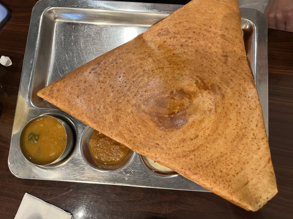 Mysore Masala Dosa-Desilicious Cafe - Indian Pure Vegetarian/ Vegan Restaurant-Austin