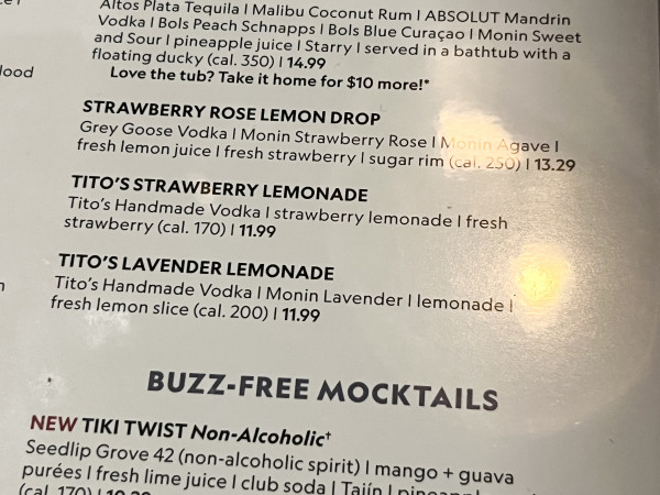 Tito’s Strawberry Lemonade-BJ's Restaurant & Brewhouse-Sunset Valley