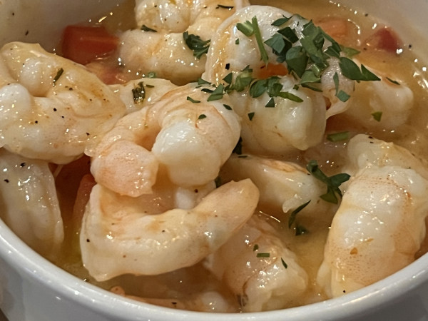 Garlic Shrimp With Parmesan Toast-BJ's Restaurant & Brewhouse-Sunset Valley