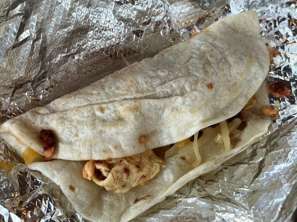 Chorizo con Huevo-Tacos Iztapalapa-Austin