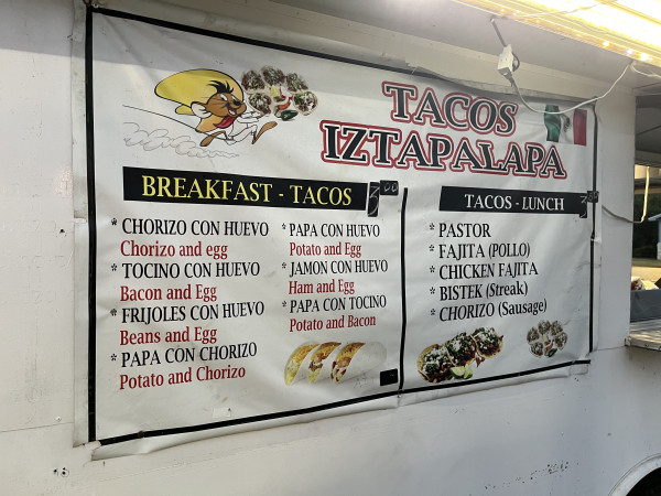 Tocino con Huevo-Tacos Iztapalapa-Austin