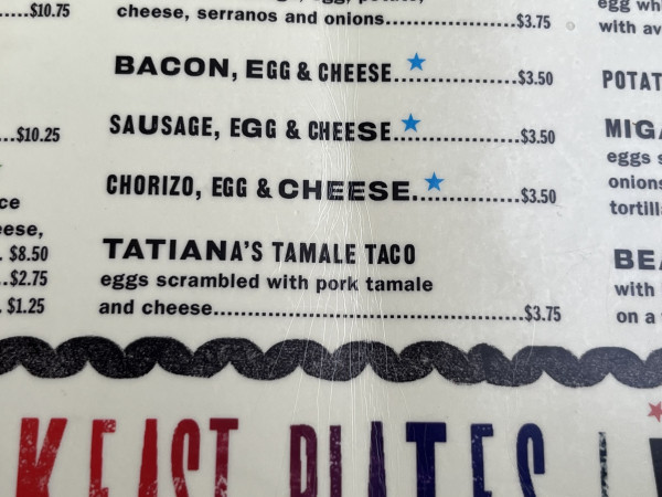 Tatiana's Tamale Taco-Maudie's Hacienda-Austin