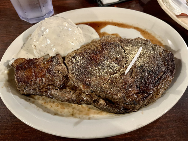 Ribeye-Lowake Steak House-Rowena