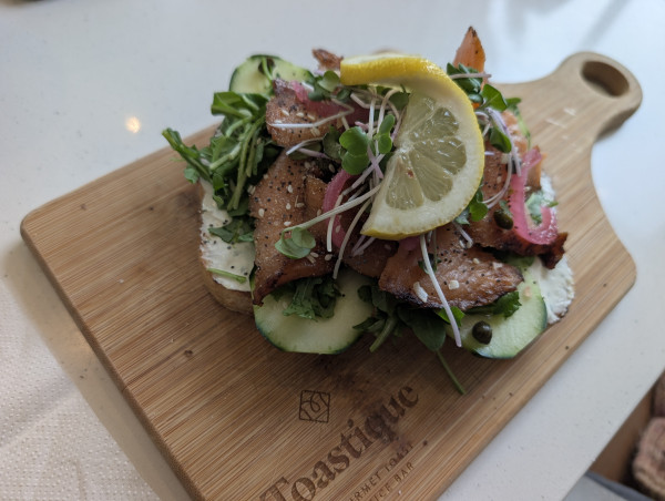 Smoked Salmon Toast-Toastique-Nashville