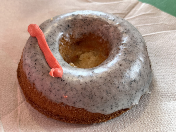 Strawberry Black Sesame Mochi Donut-OMG Squee-Austin