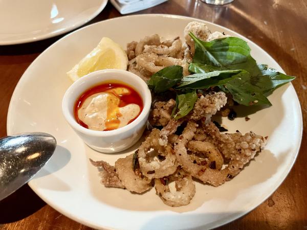 salt + pepper calamari-sway thai-Austin