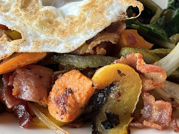 Sunrise Sweet Potato Hash-Maudie's Hacienda-Austin