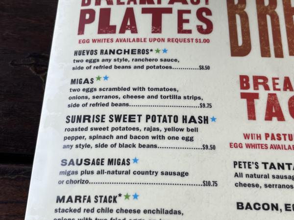 Sunrise Sweet Potato Hash-Maudie's Hacienda-Austin