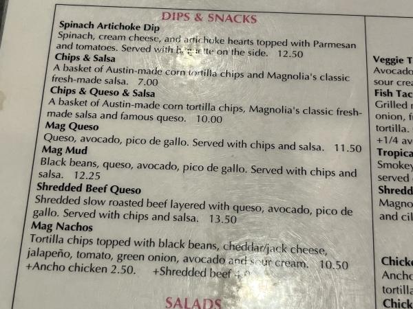 Chips & Queso & Salsa-Magnolia Cafe-Austin