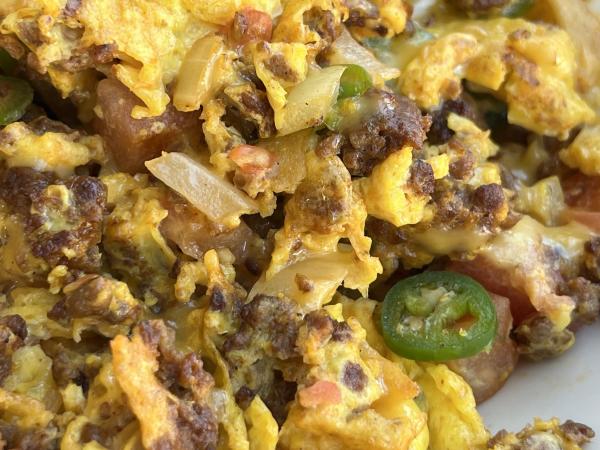 Sausage Migas-Maudie's Hacienda-Austin