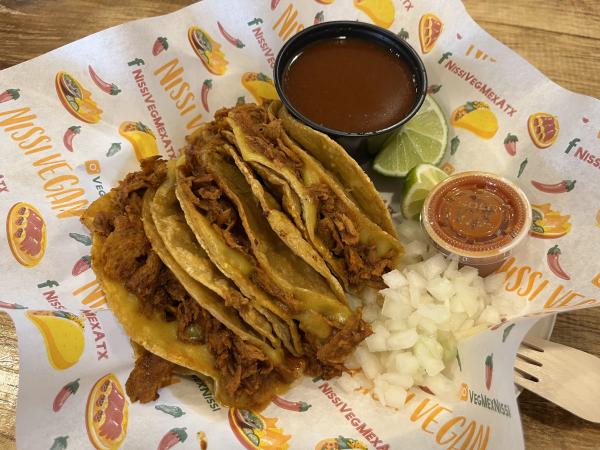 Birria Plate-Nissi Vegan Méxican Cuisine-Austin