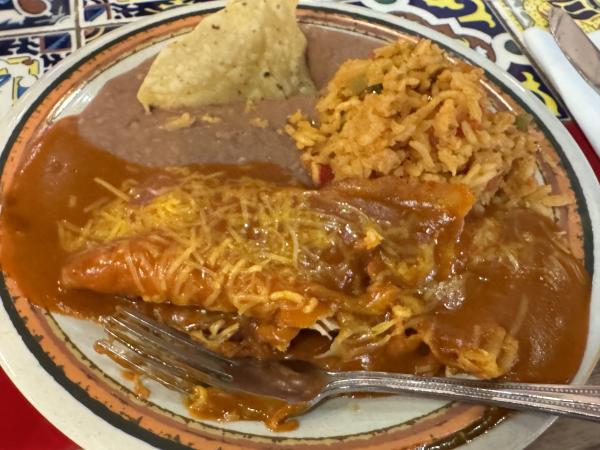 Deluxe Mexican Plate-Rosa's Café & Tortilla Factory-Austin