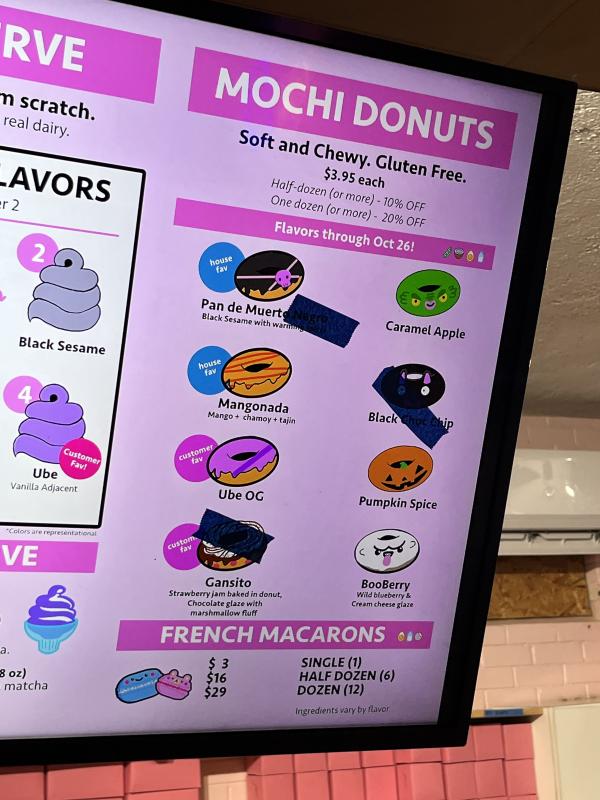 Mangonada Mochi Donut-OMG Squee-Austin