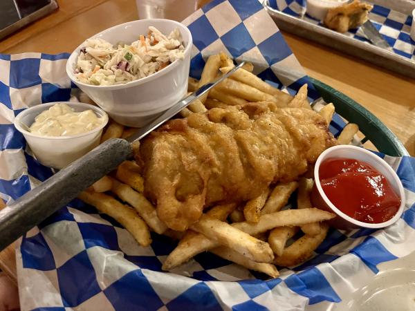 Fish & Chips-Pecan Street Brewing-Johnson City