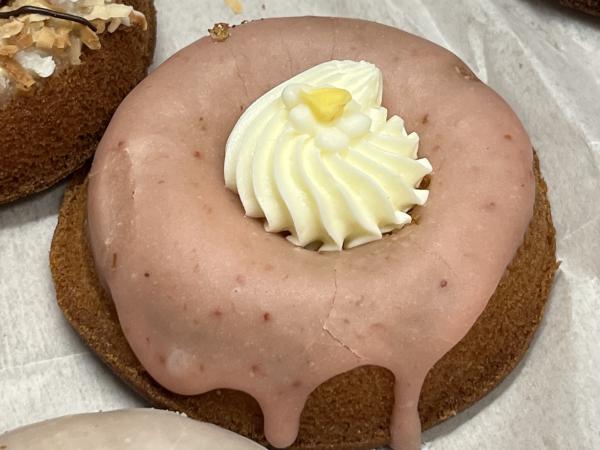 Strawberry + Orange Blossom Cream Mochi Donut-OMG Squee-Austin