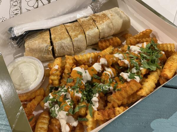 Chicken Shawarma Box-Salam's Grill-Austin