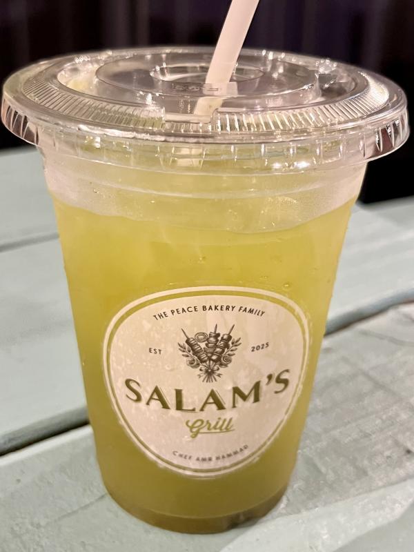 Mango Lemon Mint Refresher-Salam's Grill-Austin