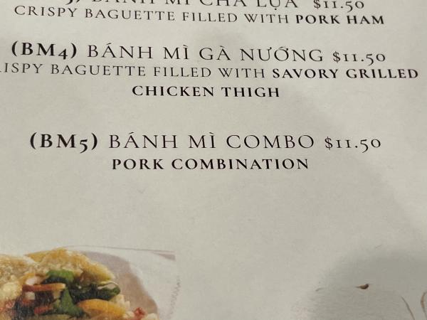 (BM5) BÁNH MÌ COMBO-Alo 5-Austin