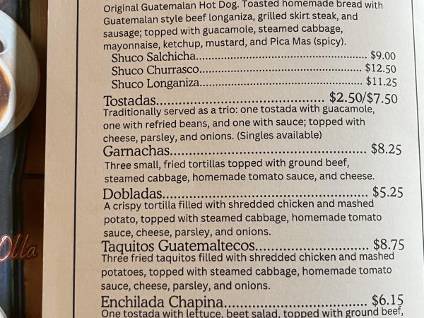 Tostadas-Marimbas Guatemalan Bakery & Restaurant-Austin