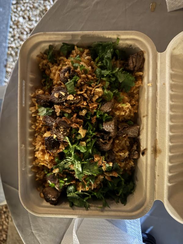 Coconut Curry Fried Rice-YaYa Cafe-Austin