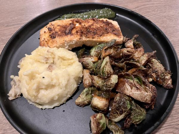 Pesto Glazed Salmon-Kerbey Lane Cafe-Austin